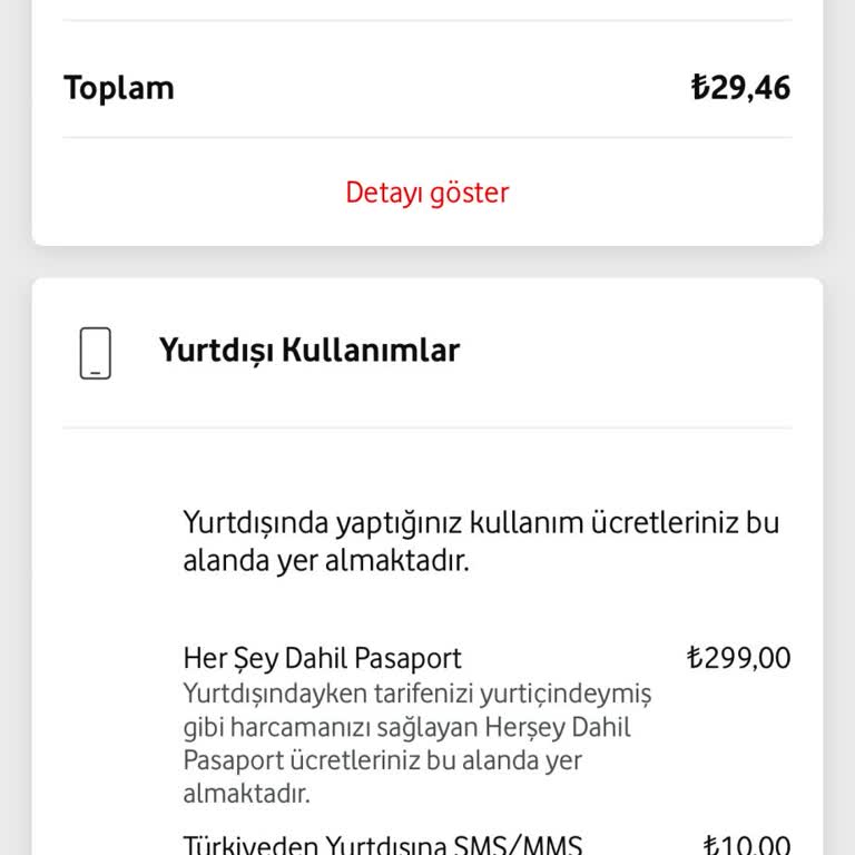 Yurt Dışı Bağlantı Ücreti Mağduriyeti