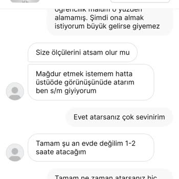 Yanıltıcı Beden Bilgisi ve İade Sorunu: Gardrops'ta Müşteri Memnuniyetsizliği