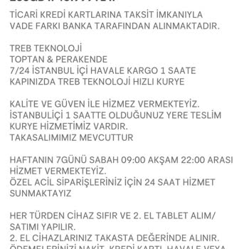 Treb Teknoloji Şikayeti