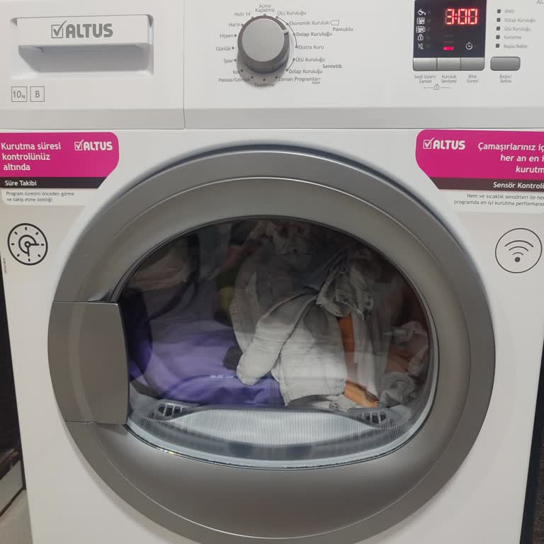 Altus Kurutma Makinesi Kırışıklık Sorunu