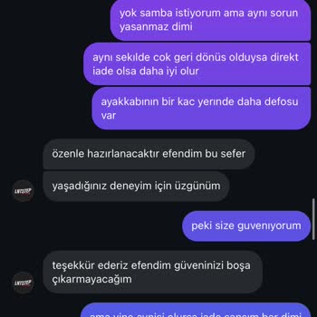 Ayakkabıda Sürekli Boya Atması ve Yetersiz Müşteri Hizmeti