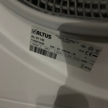 Altus Kurutma Makinesi Wi-Fi Bağlantı Sorunu