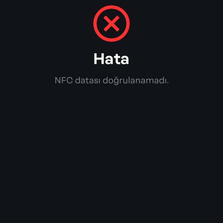 Papara NFC Özelliği Çalışmıyor Kimlik Doğrulama Sorunu