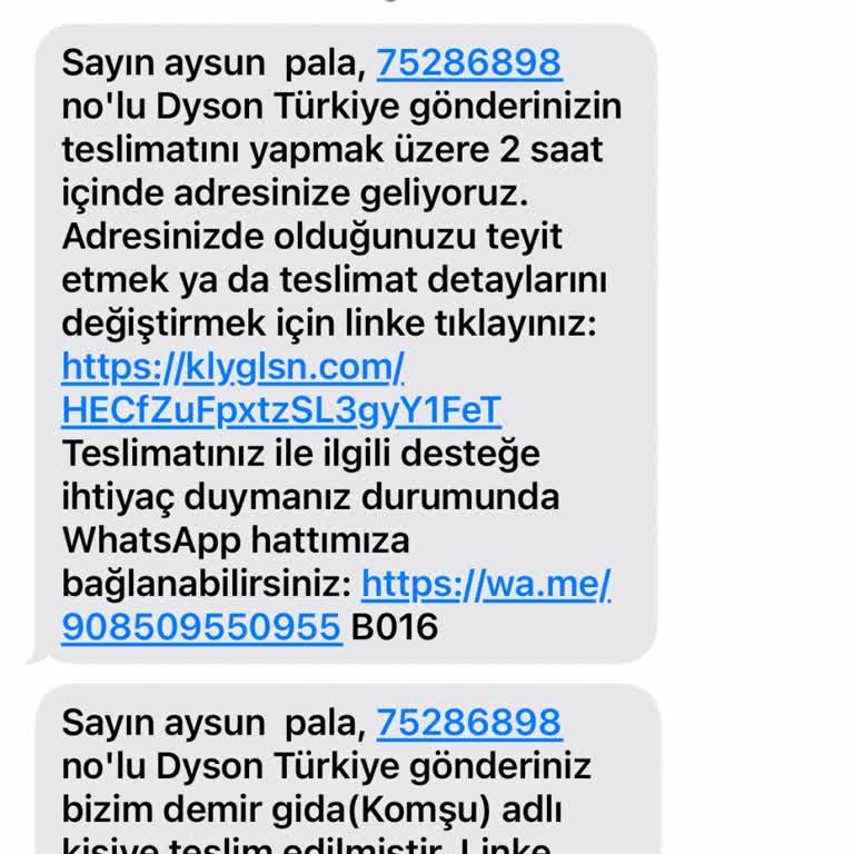 Dyson Ürün Teslimatında ve İade Sürecinde Sorun Yaşatıyor
