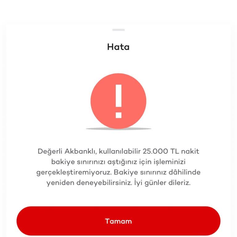 Kredi Kartı Limit Kısıtlaması ve Müşteri Hizmetleri Sorunu