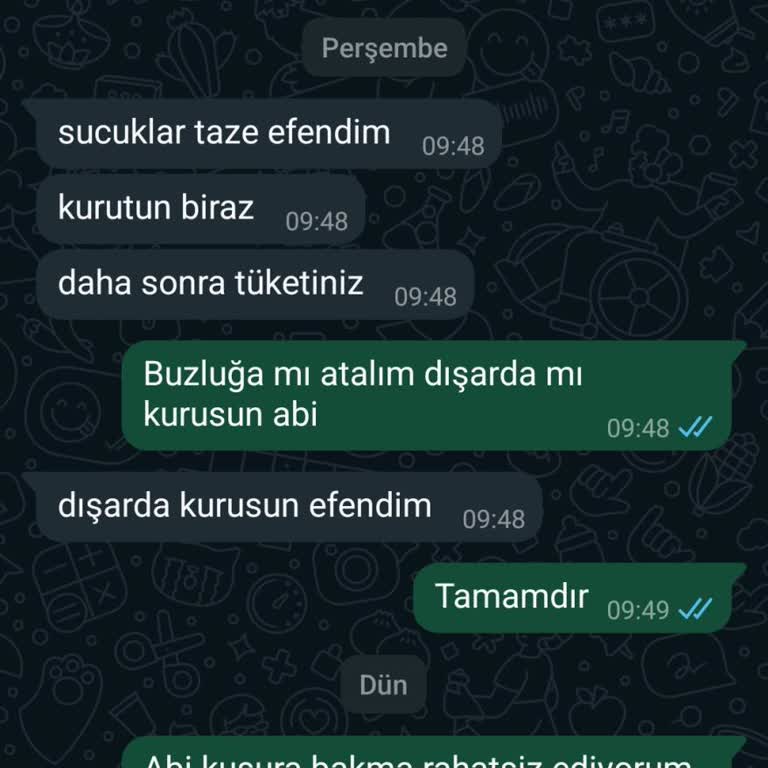 Aldığım Ürünlerin Kalitesizliği ve İade Talebi
