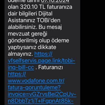 Yanlış Cayma Bedeli Faturası: Vodafone Müşteri Mağduriyeti