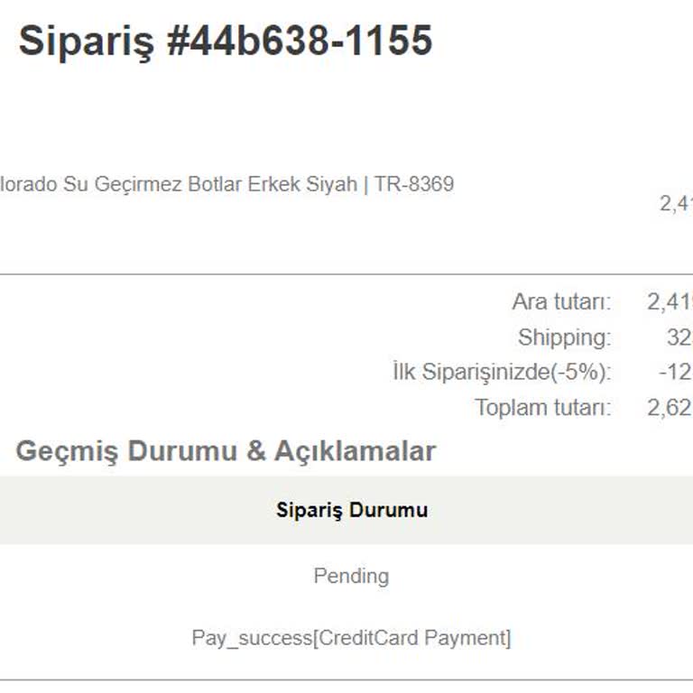 Caterpillar Türkiye (Caterpillartürkiye.com) Sitesinde Farklı Ödenen Ücretler