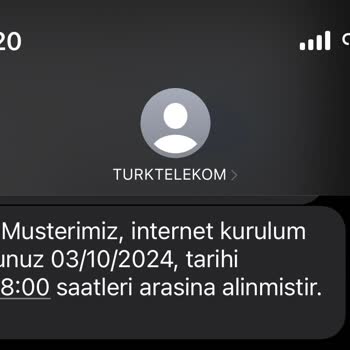 Türk Telekom'dan Sürekli Ertelenen İnternet Kurulumu