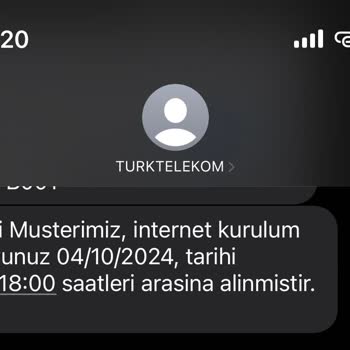 Türk Telekom'dan Sürekli Ertelenen İnternet Kurulumu