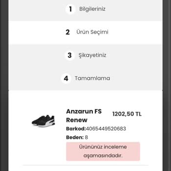 Puma Ayakkabı Kalitesizliği ve Müşteri Hizmetleri Hayal Kırıklığı