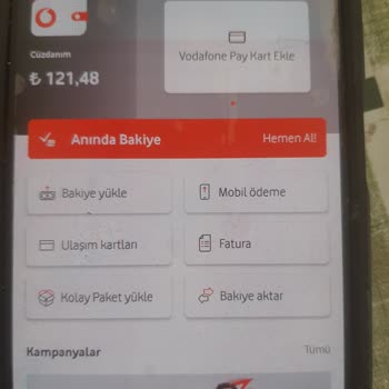 Vodafone Sanal Kart Mağduriyeti ve Yanıltıcı Bilgilendirme