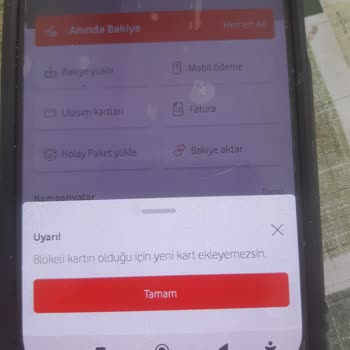 Vodafone Sanal Kart Mağduriyeti ve Yanıltıcı Bilgilendirme