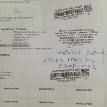 Televizyon Alışverişinde Sürekli Sorun ve İlgisiz Hizmet