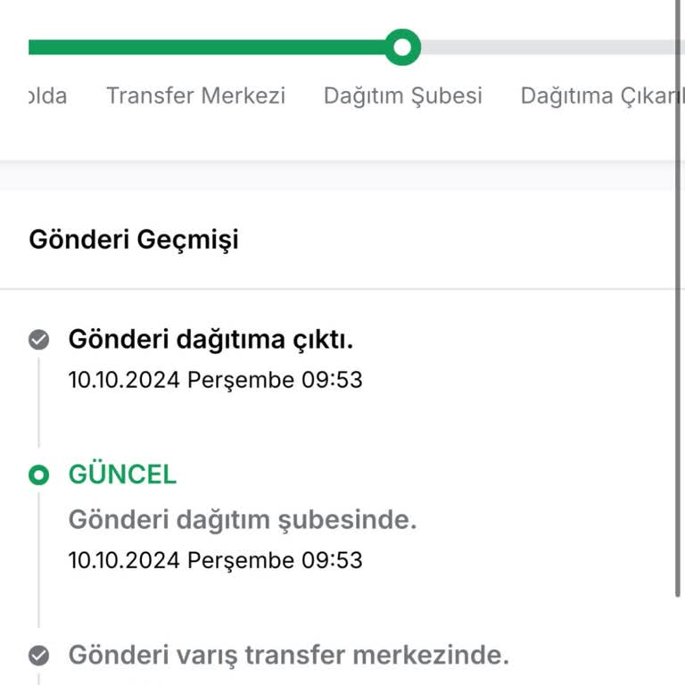 Aras Kargo'nun Teslimat Sorunu ve Geri Dönüş Beklentisi
