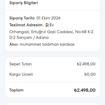 Eksik Teslimat ve Yetersiz Müşteri Hizmetleri
