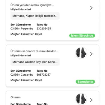 Kayıp Ürün ve Yetersiz Müşteri Hizmeti