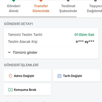 Trendyol Ekspres Teslimat Sorunu