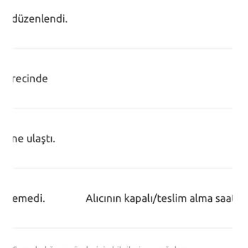 Kargo Teslimatında Yetersiz Hizmet ve İletişim Sorunu