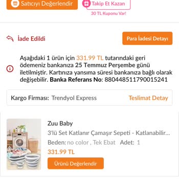 Eksik Taksit İadesi Sorunu
