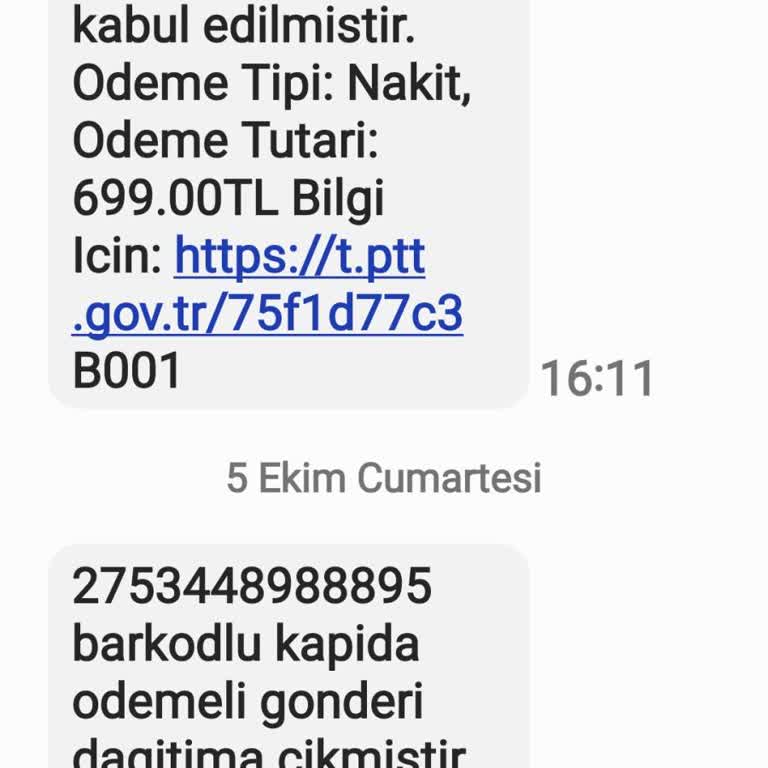 İstenmeyen Kapıda Ödemeli Kargo Sorunu