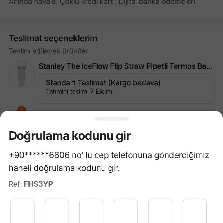 Eski Telefon Numarası Nedeniyle Alışveriş Yapamama Sorunu