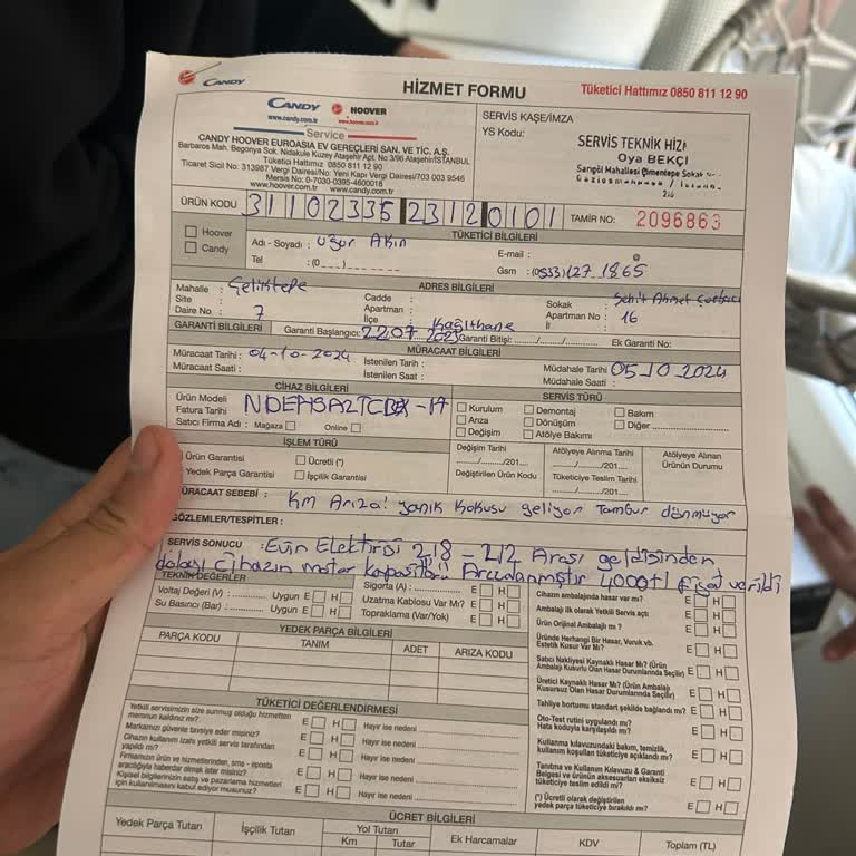 Kurulum Eksikliği ve Yetersiz Servis Bilgilendirmesi