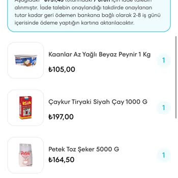 A101 Kapıda Alışverişte Eksik Sipariş ve İade Sorunu