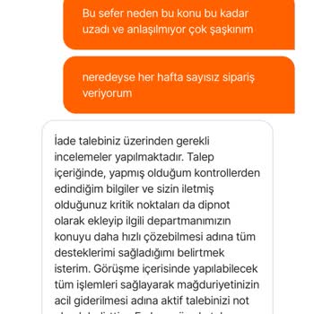 Eksik Ürün Teslimatı ve Hayal Kırıklığı