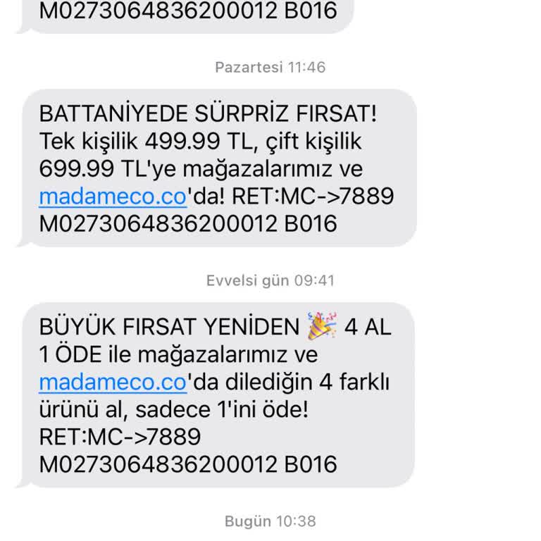 SMS İptali Sorunu ve Rahatsızlık