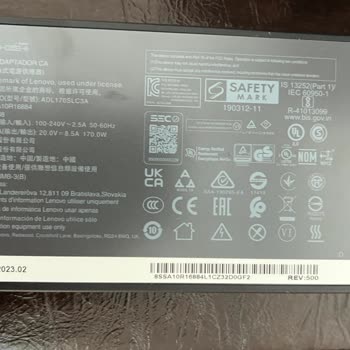 Lenovo Teknik Servis ve Yanlış Adaptör Sorunu