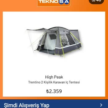 Yanıltıcı Görsellerle Satış: Teknosa'dan Alınan Eksik Çadır