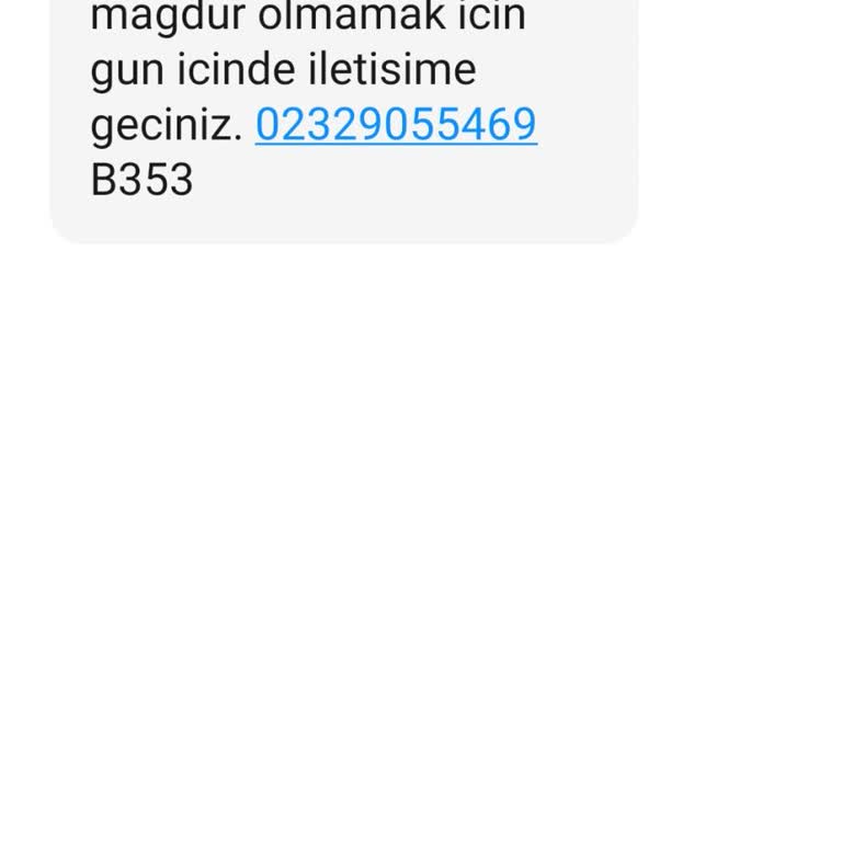 Ekl Uzlaşma (SMS) Mono Şikayeti