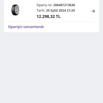Kış Lastiği Siparişimde Teslimat Sorunu ve İletişimsizlik Mağduriyeti