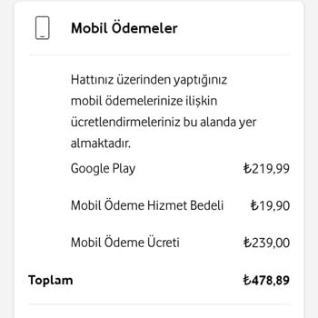 Mobil Ödeme İstem Dışı Para Çekimi