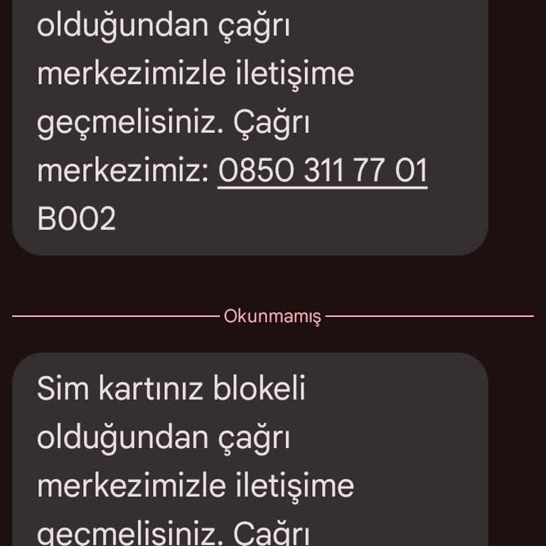 İninal'dan Sebepsiz Sim Kart Blokesi Bildirimi