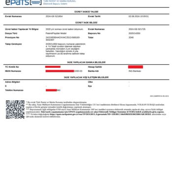 Patent Ücreti İadesinde Yaşanan Sorunlar ve İletişim Engelleri