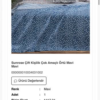 Renk Solması ve Yetersiz Müşteri Hizmetleri