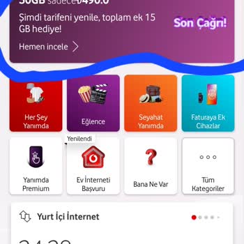 Vodafone Red Tarife Seçeneklerinde Mağduriyet