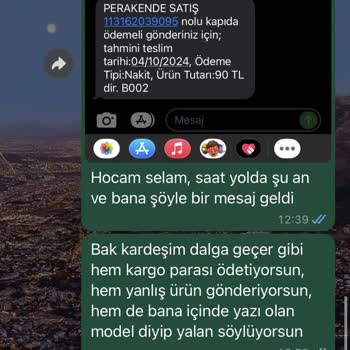 Yanıltıcı Ürün ve İletişimsizlik Sorunu