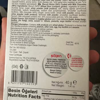 Boş Biscolata Kutusu Şoku