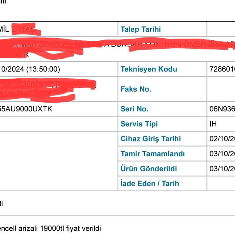 Garantisi Biter Bitmez Arızalanan Samsung TV ve Yüksek Onarım Ücreti