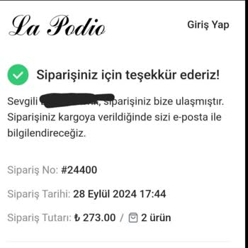 Siparişim Nerede: Lapodio'dan Yanıtsız Bekleyiş
