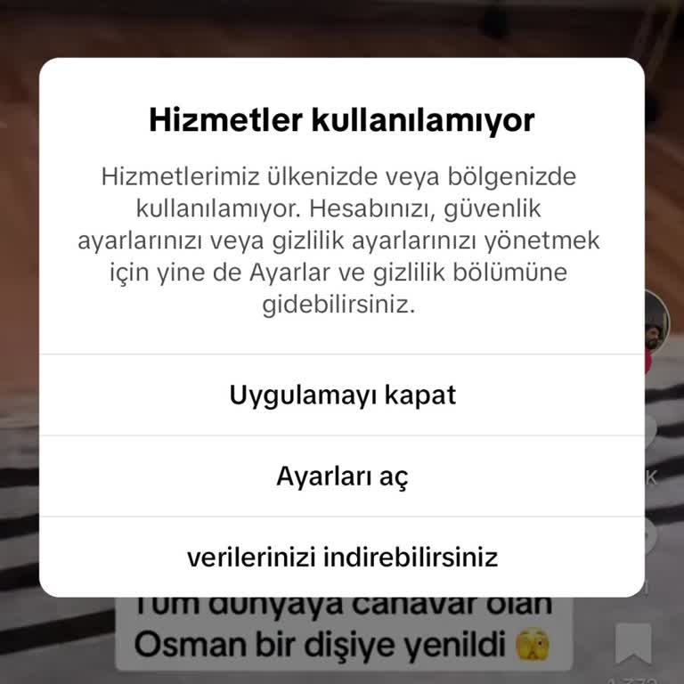 TikTok Hesabına Giriş Sorunu
