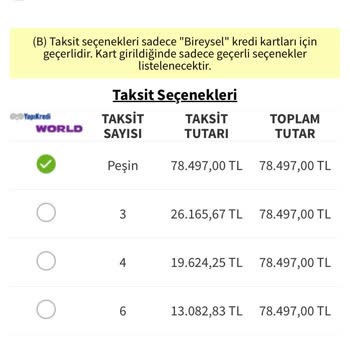 Yanıltıcı Taksit Seçenekleri Sorunu