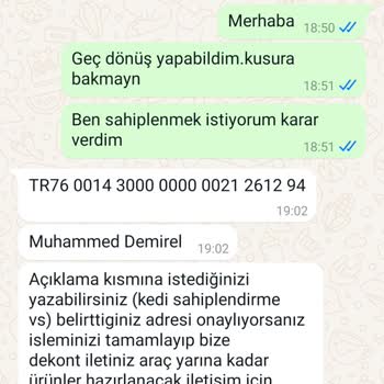 Patiisahiplen_tr (Instagram) Evcil Hayvan Taşıma Hizmeti Mağduriyeti