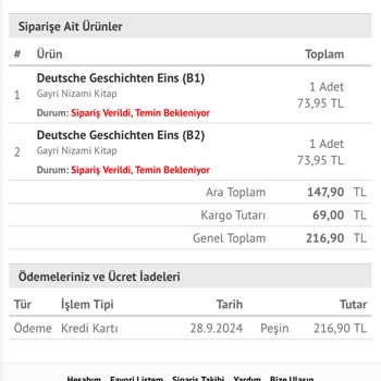 Kitap Teslimatında Gecikme ve İlgisizlik Sorunu