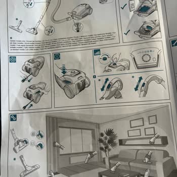 Eksik Süpürge Parçaları ve İlgisiz Müşteri Hizmetleri