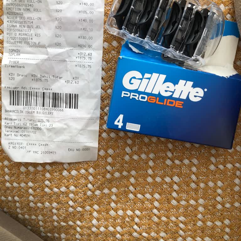 Rossmann'dan alınan tıraş bıçaklarının kör çıkması ve iade sorunu