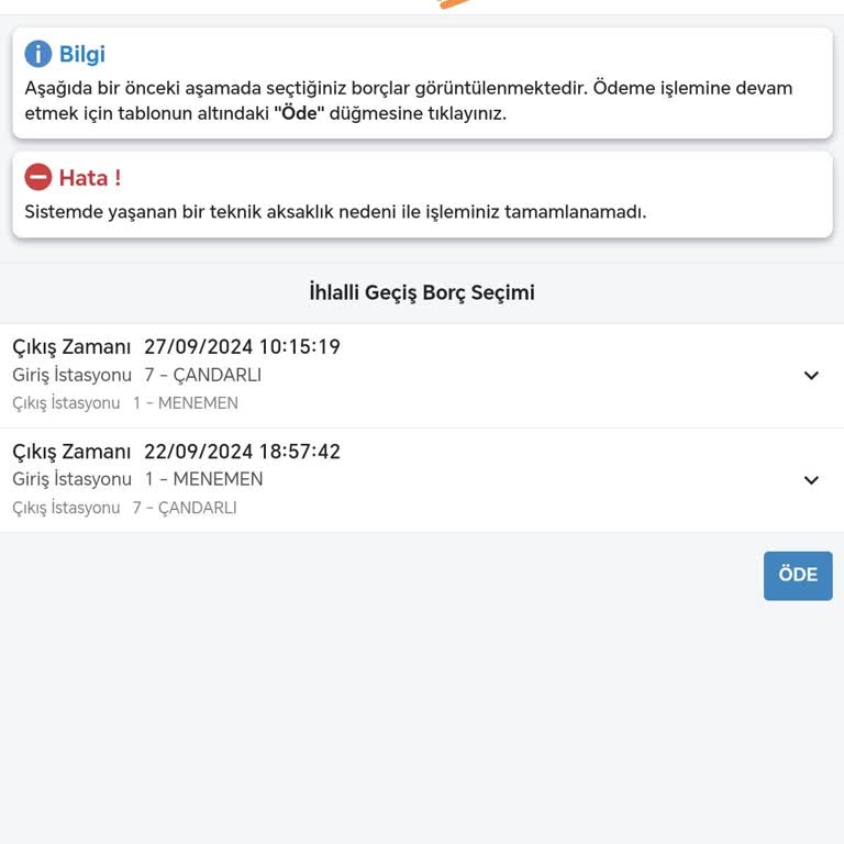 HGS Ödeme Sistemindeki Sürekli Hatalar ve Ceza Endişesi